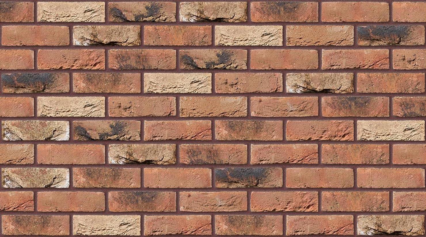 Tiffany with Brown Red mortar