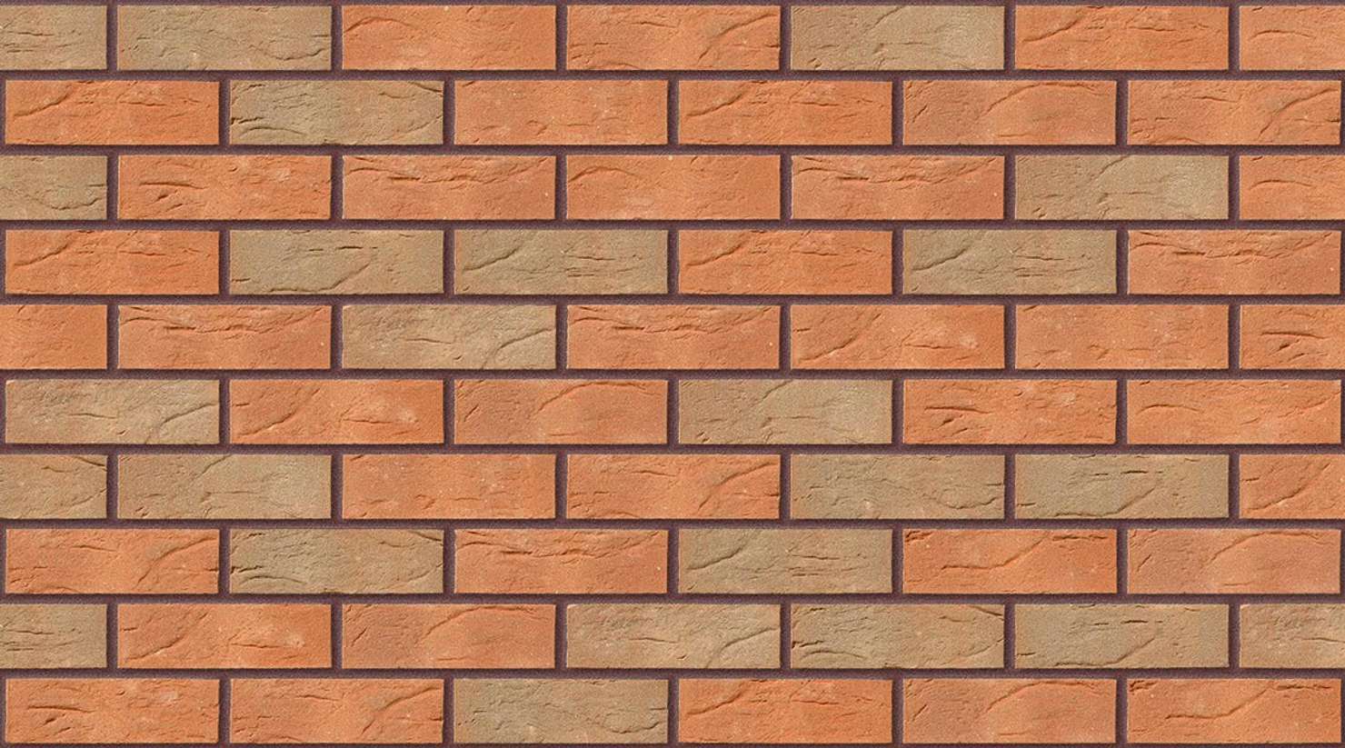 Clumber Red Mixture with Brown Red mortar