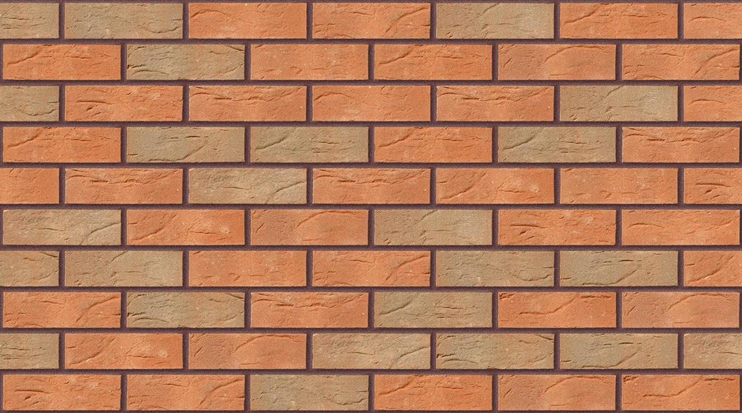 Clumber Red Mixture with Brown Red mortar