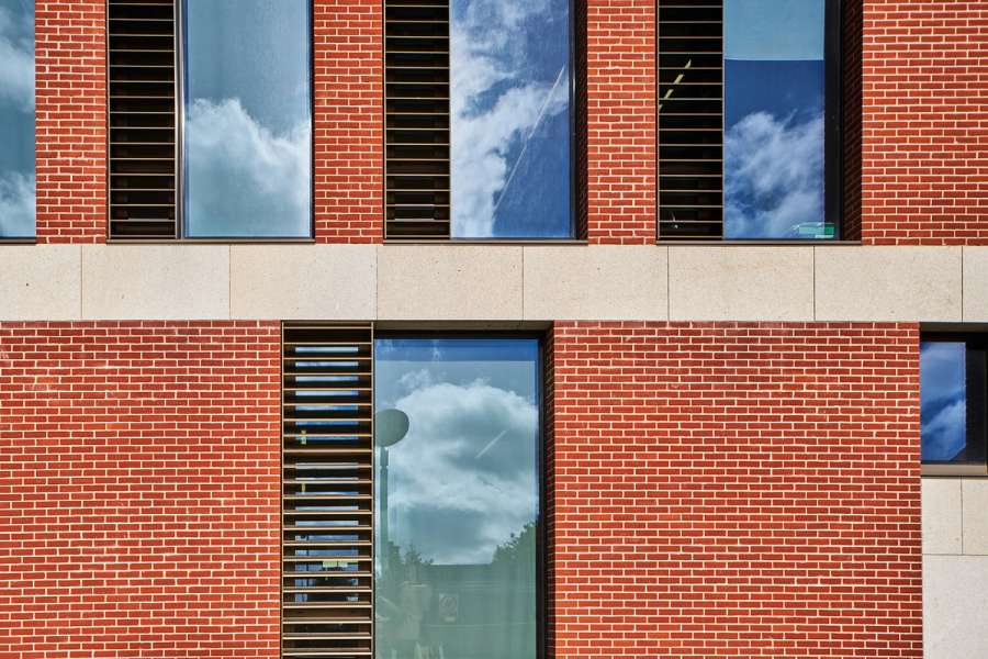 Dorchester Red Stock brick of Dún Laoghaire’s Lexicon Library
