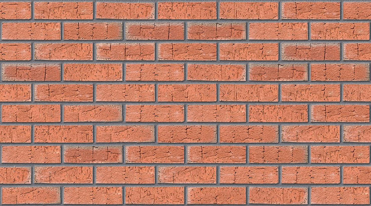 Abbey Red Multi with Mid Grey mortar