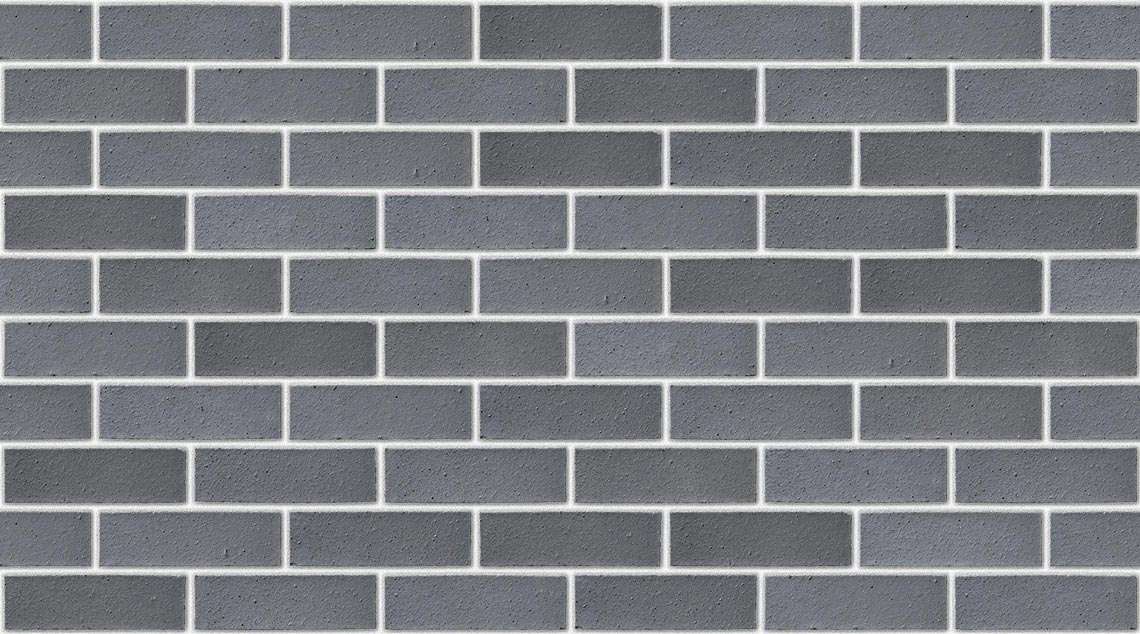 Staffordshire Smooth Blue with White mortar