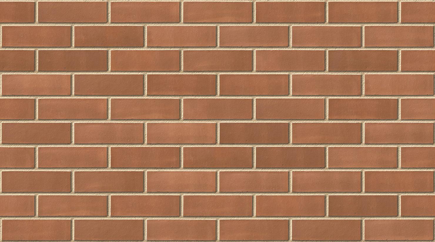 Brown Smooth with Buff mortar