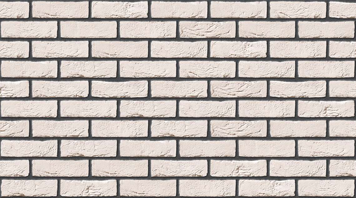 Super White with Dark Grey mortar
