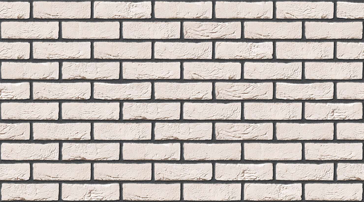 Super White with Dark Grey mortar