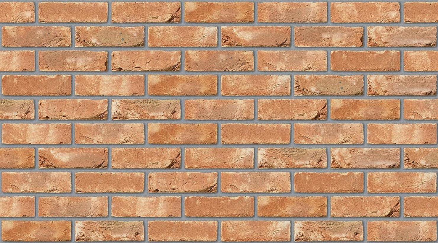 Kopper Red with Natural mortar