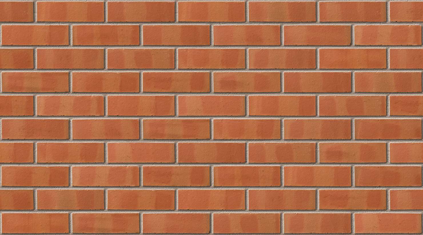 Georgian Red Smooth with Natural mortar