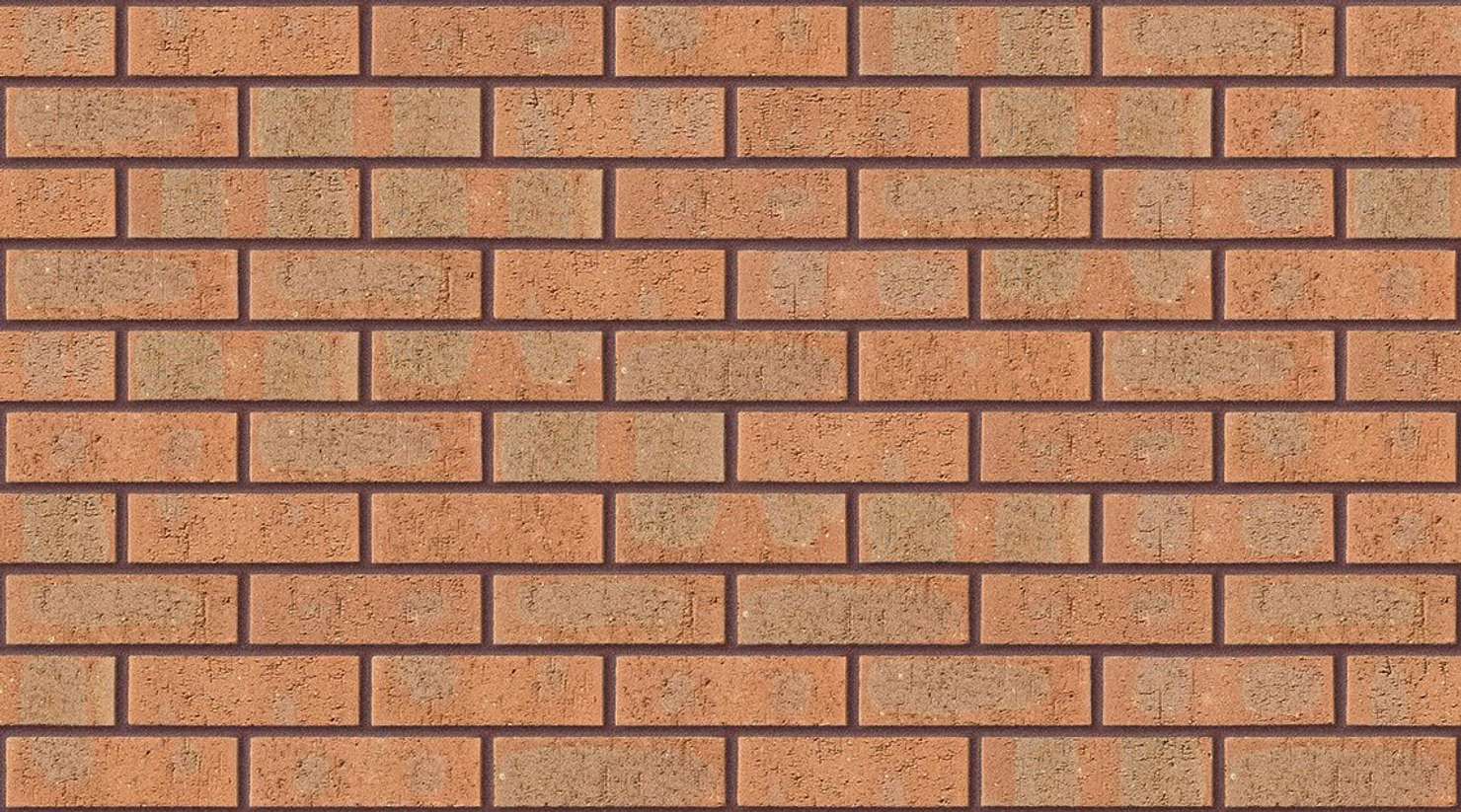 Old English Rose Rustic with Brown Red mortar