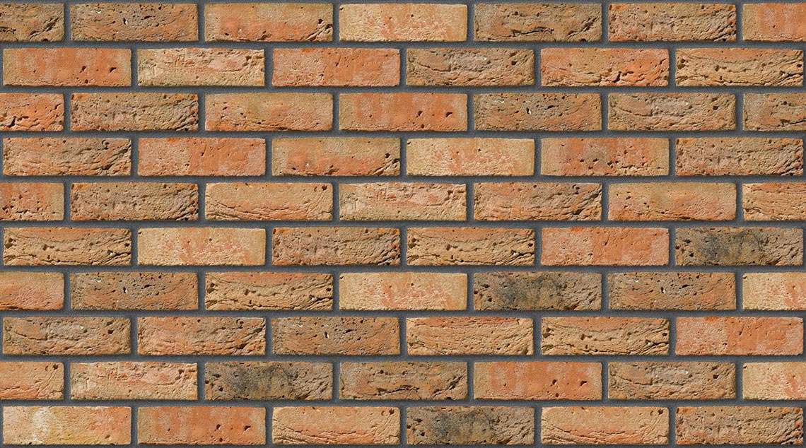 Hathaway Brindled with Dark Grey mortar