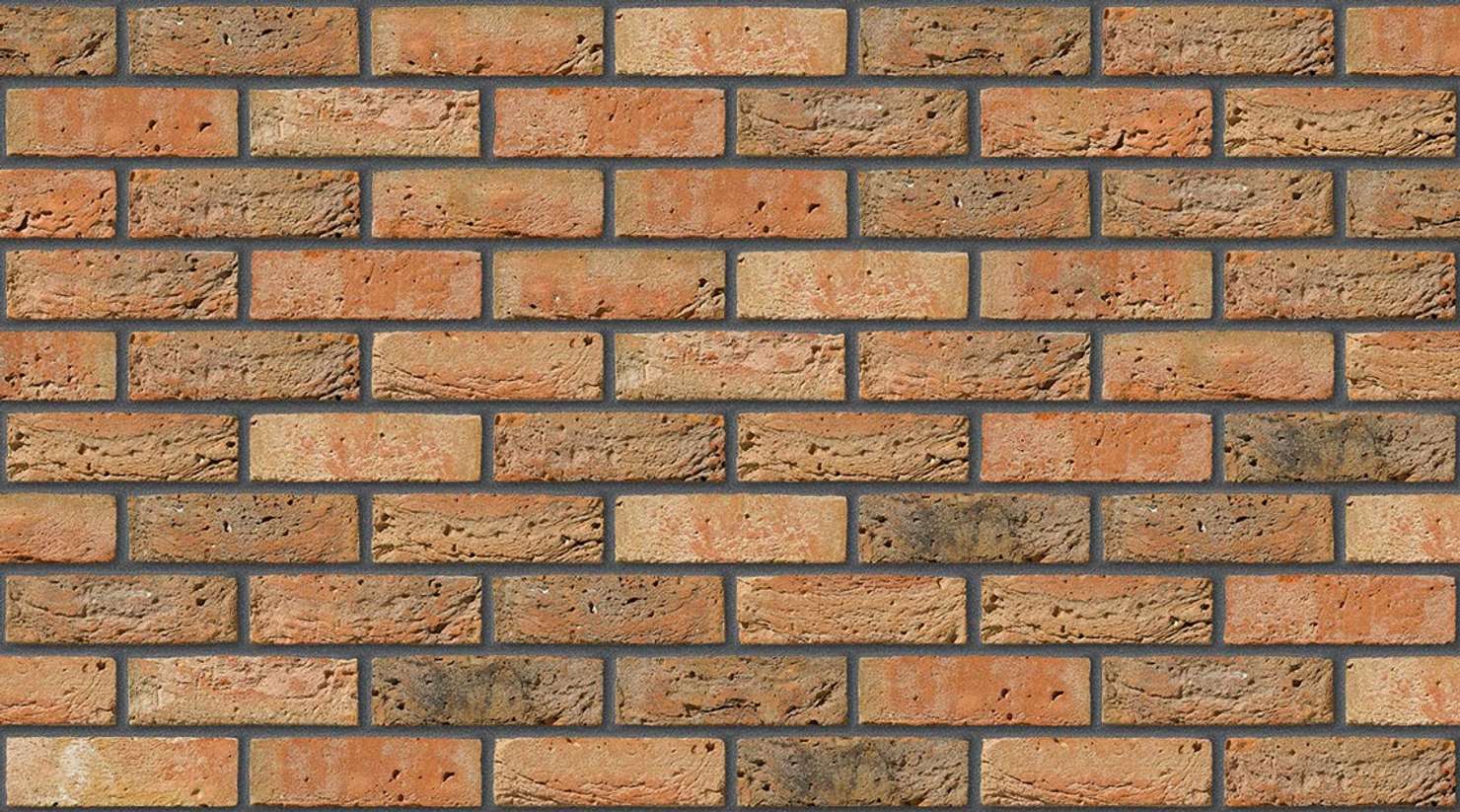 Hathaway Brindled with Dark Grey mortar