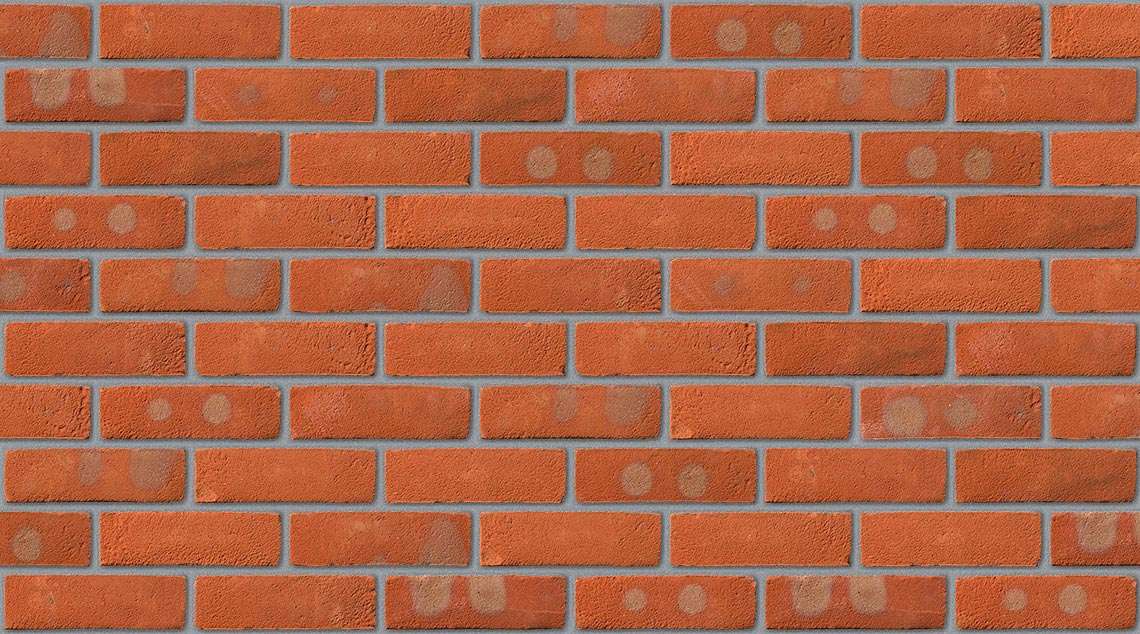 Atherstone Red Multi with Natural mortar