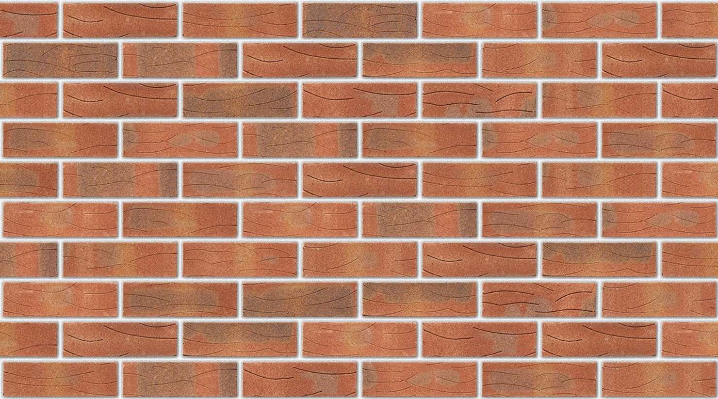 Sherwood Red Mixture with White mortar