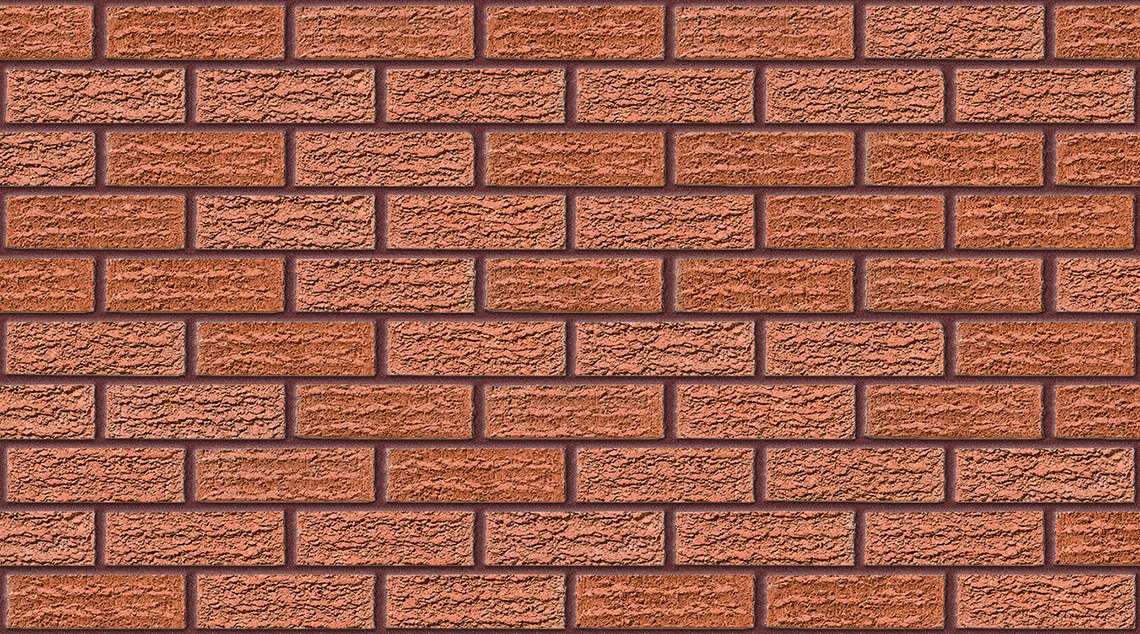 Langwith Red with Brown Red mortar