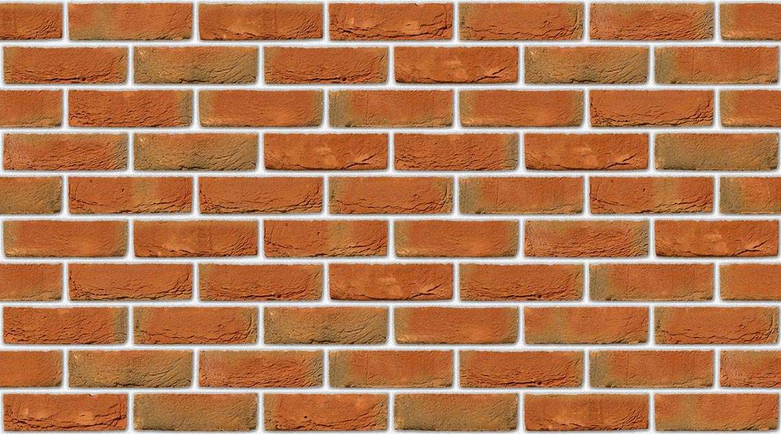 Kingspark Red Multi with White mortar