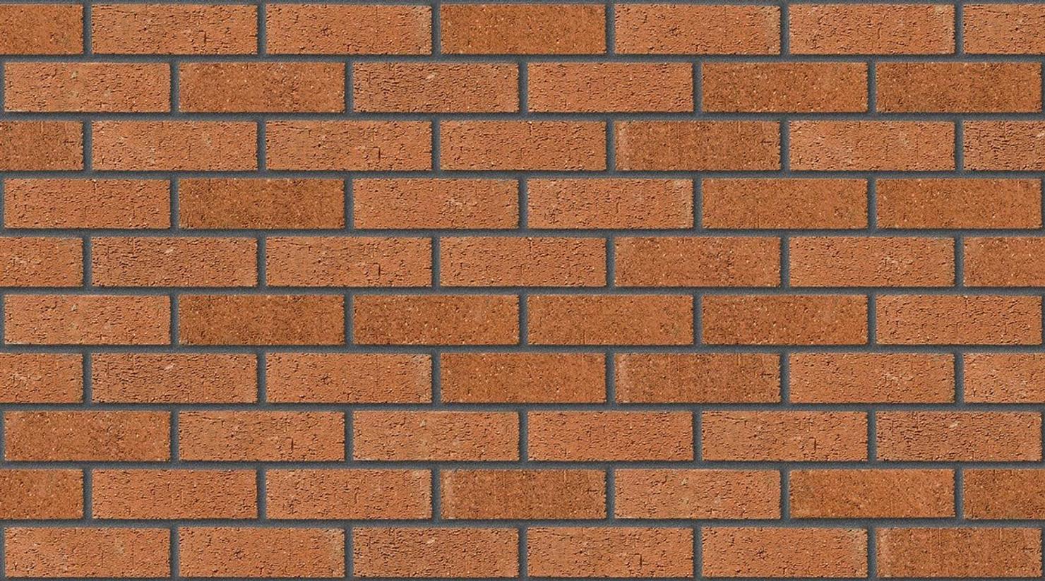 County Red Rustic with Dark Grey mortar