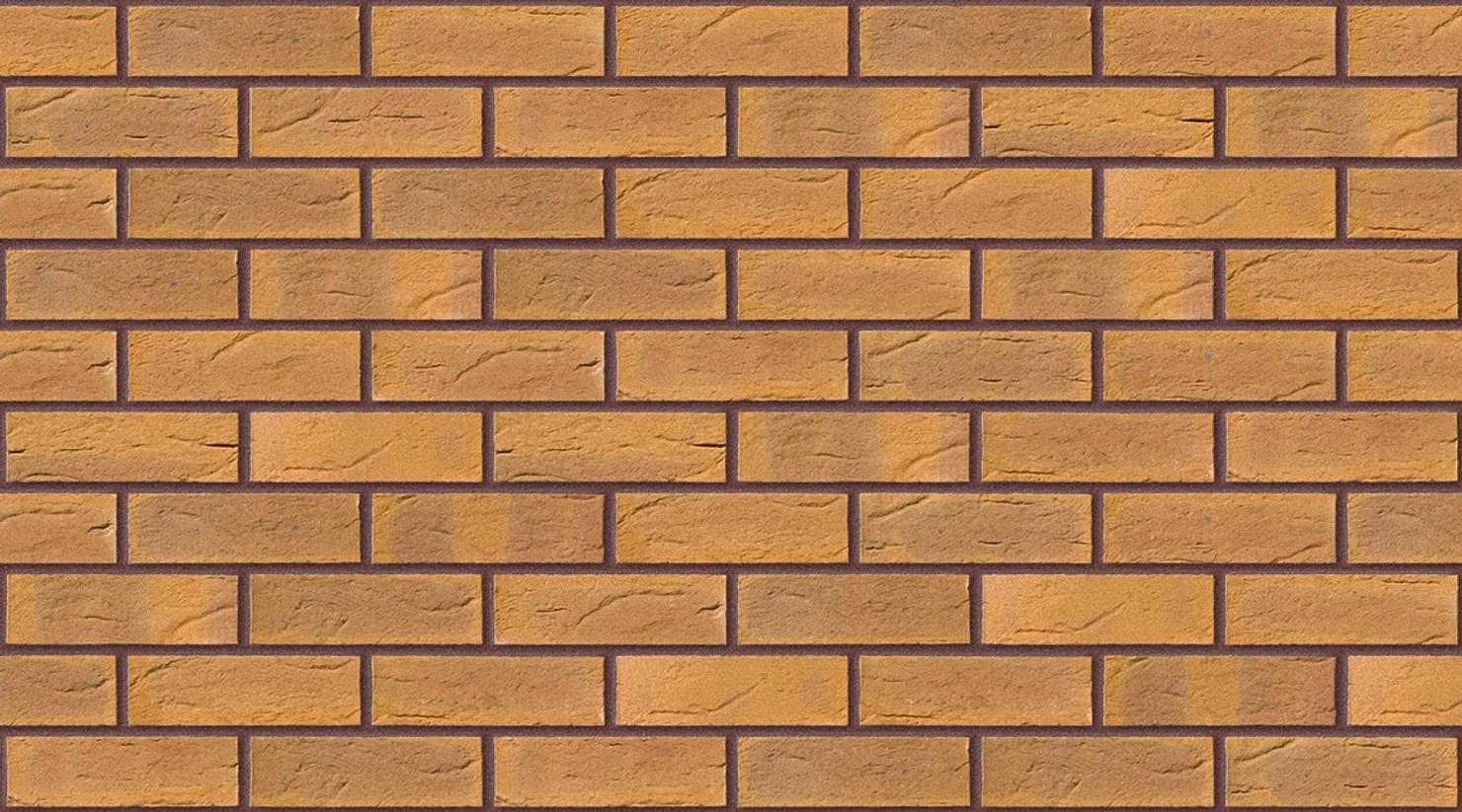 Village Honey Gold with Brown Red mortar