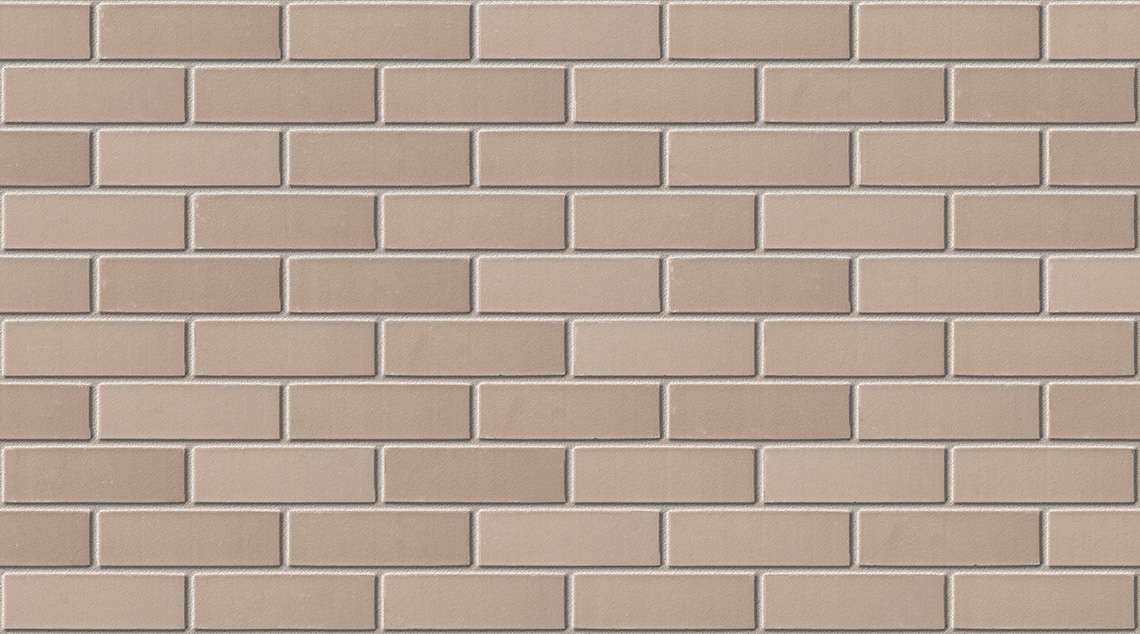 Klinker Chrome Grey with Ivory mortar