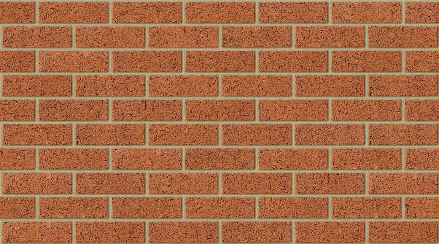 Old Trafford Red with Buff mortar