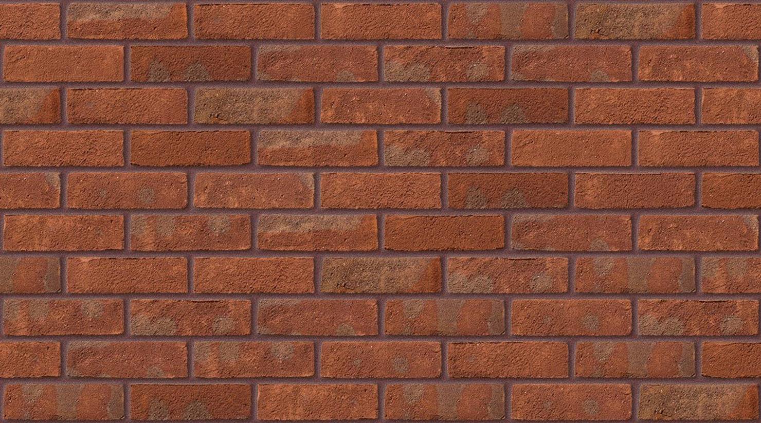 Oakthorpe Red Multi with Brown Red mortar