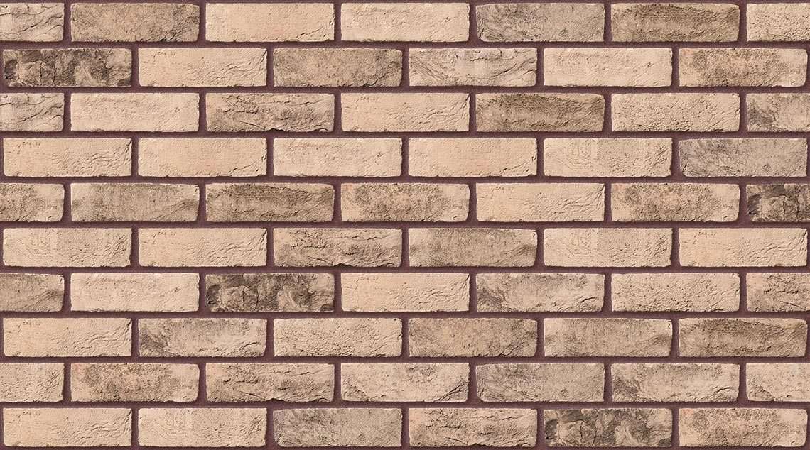 Belgravia Gault Blend with Brown Red mortar
