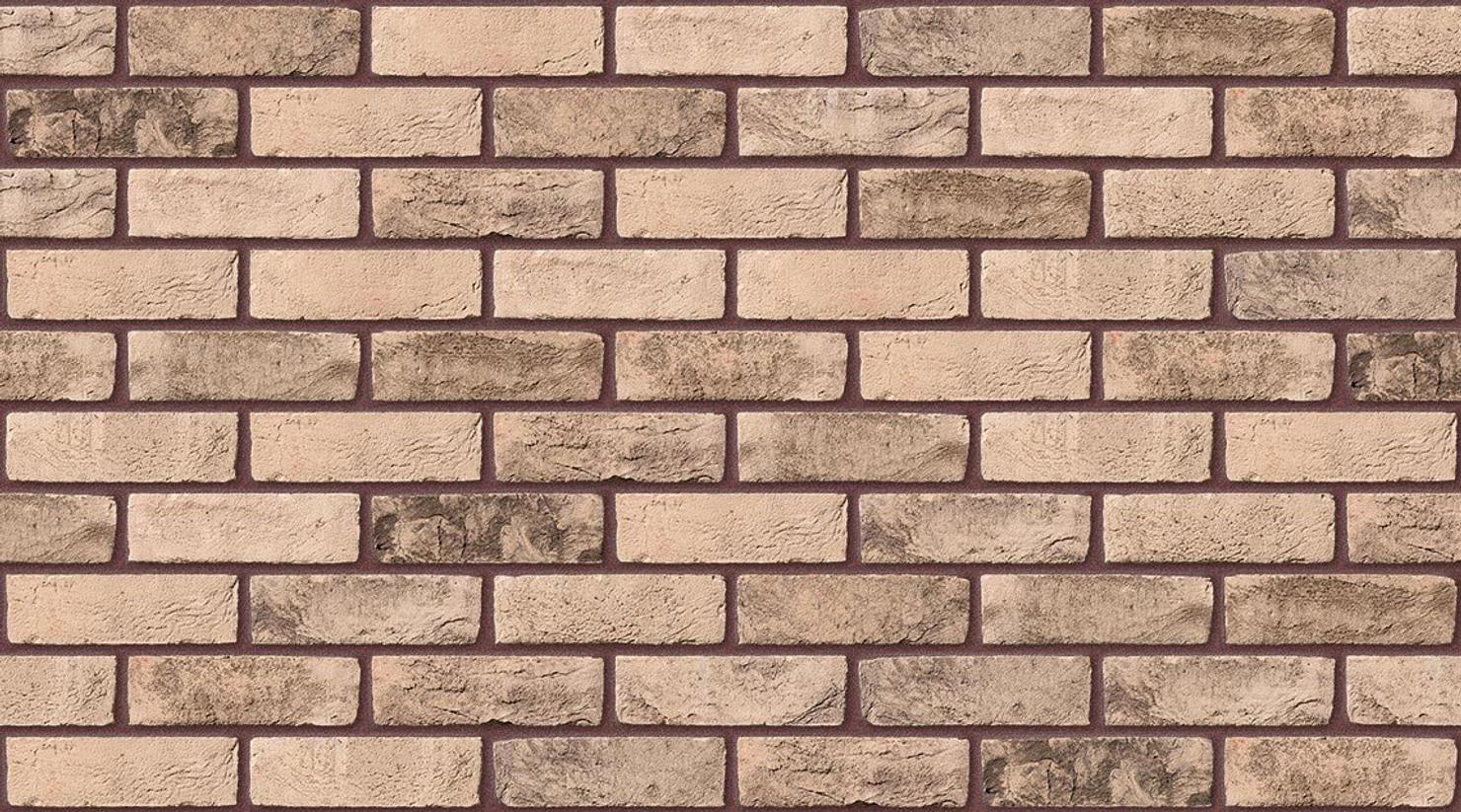 Belgravia Gault Blend with Brown Red mortar