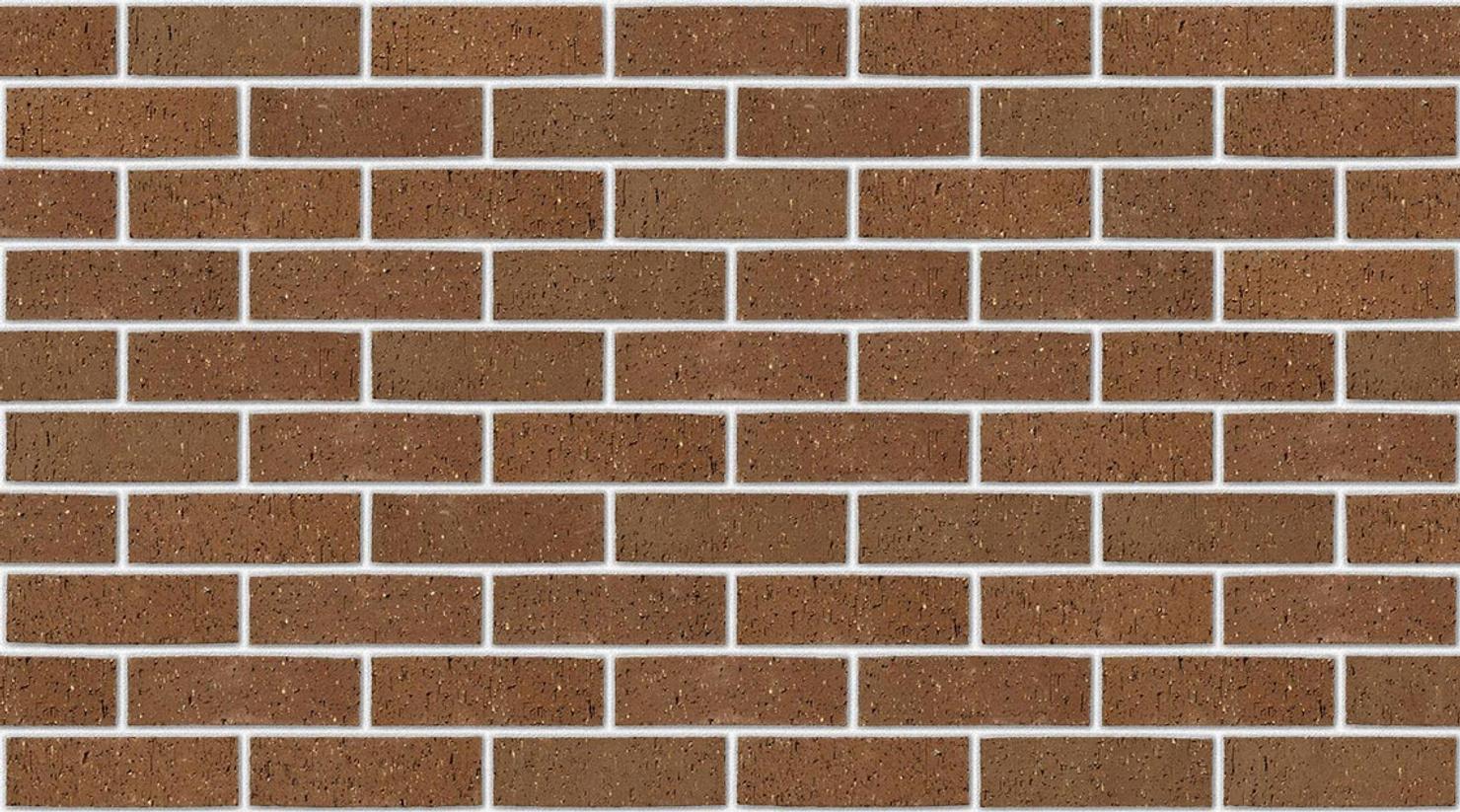 Staffordshire Brown Dragfaced with White mortar