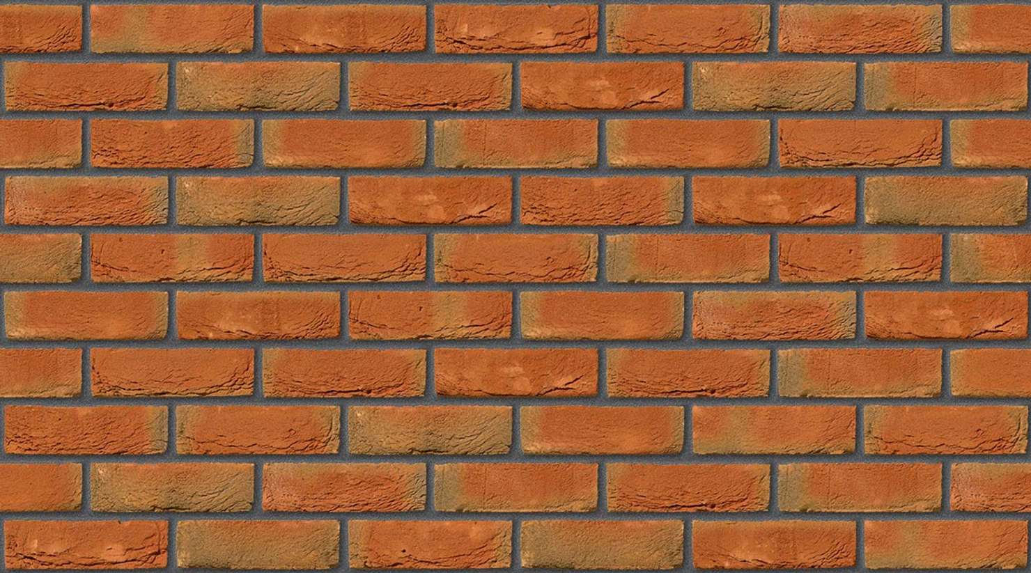 Kingspark Red Multi with Dark Grey mortar