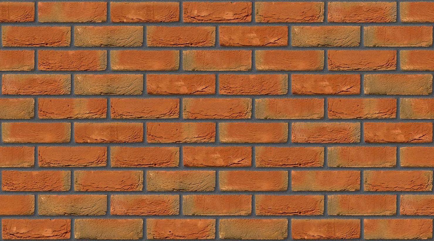 Kingspark Red Multi with Dark Grey mortar