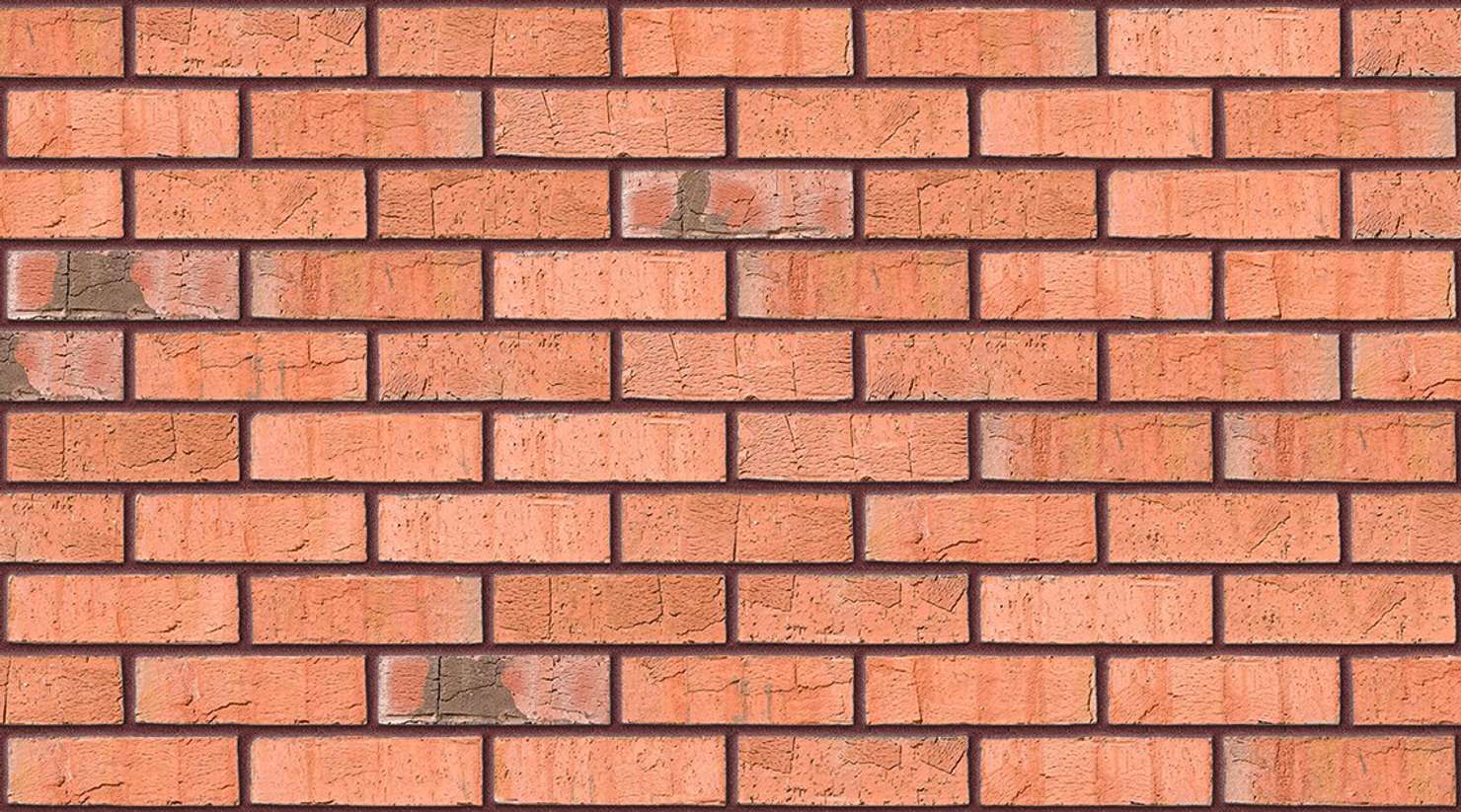 Woodstock Blend with Brown Red mortar