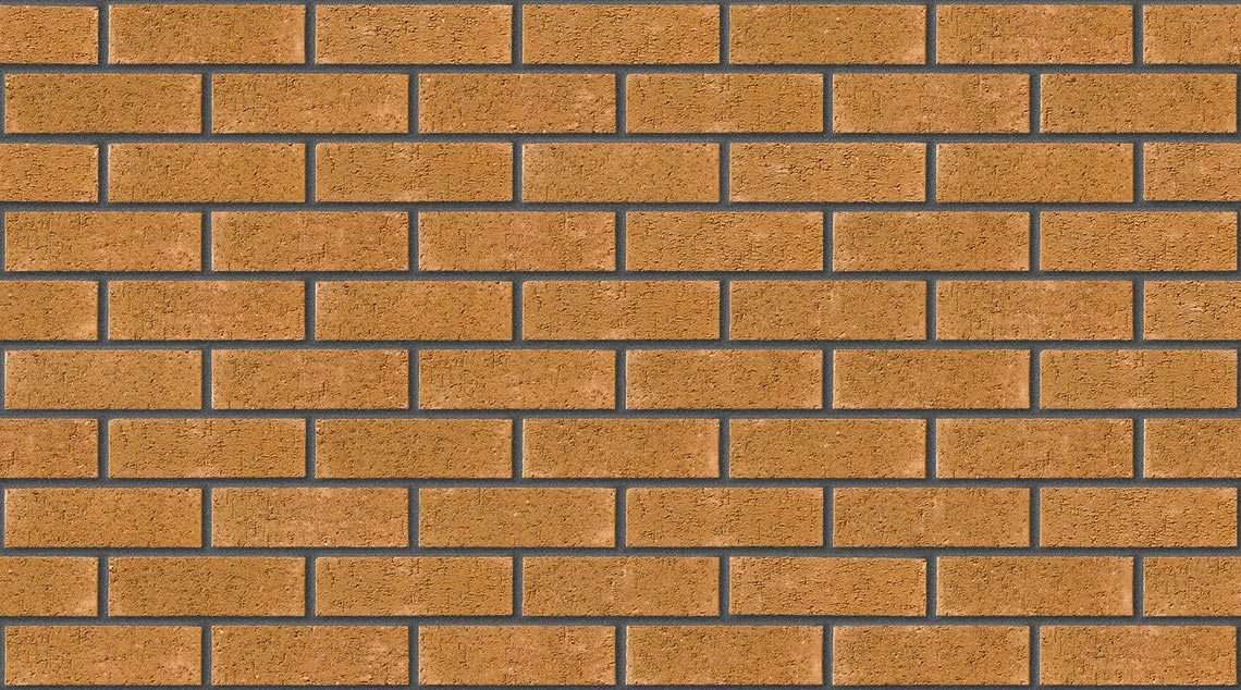 Brown Rustic with Dark Grey mortar