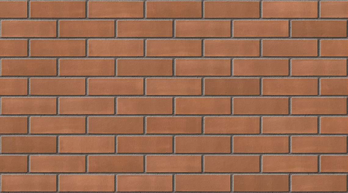 Brown Smooth with Mid Grey mortar