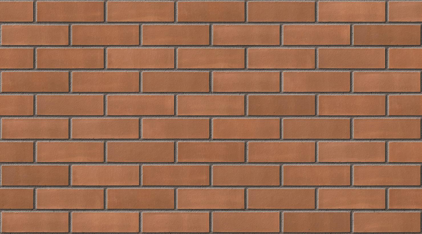 Brown Smooth with Mid Grey mortar