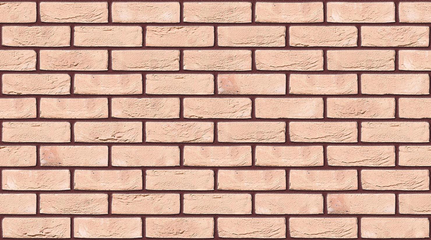 Oakthorpe Buff Multi with Brown Red mortar