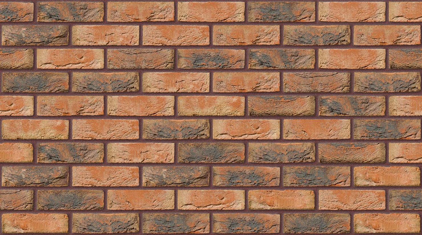 Medium Surrey Blend with Brown Red mortar