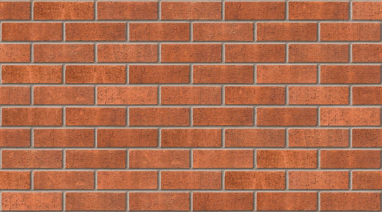 Red Rustic with Natural mortar