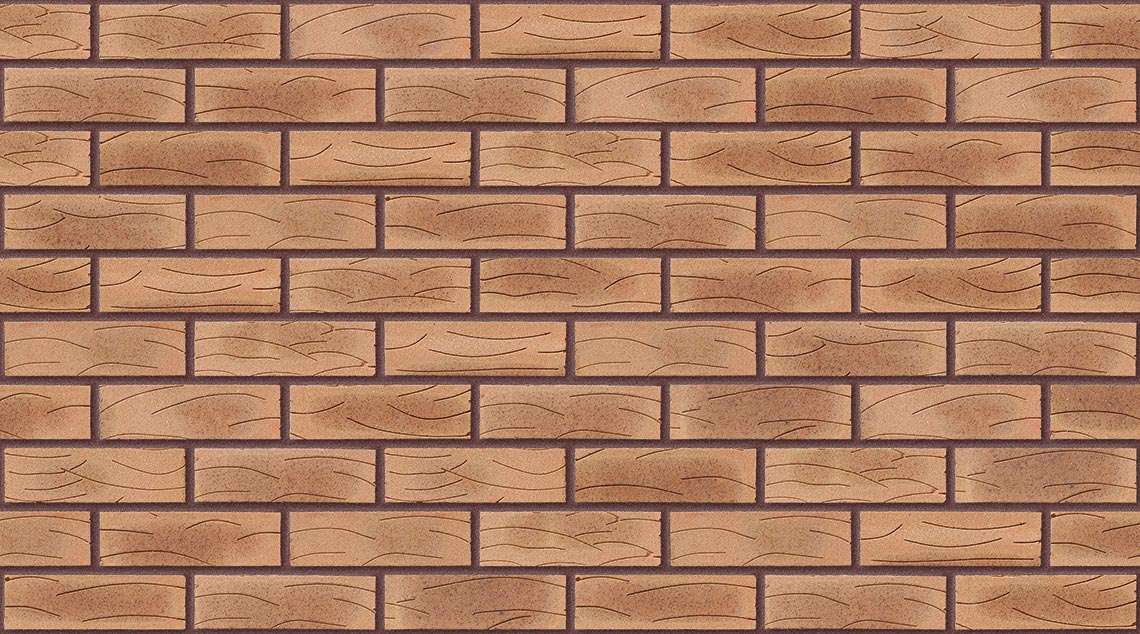 Sherwood Buff Mixture with Brown Red mortar