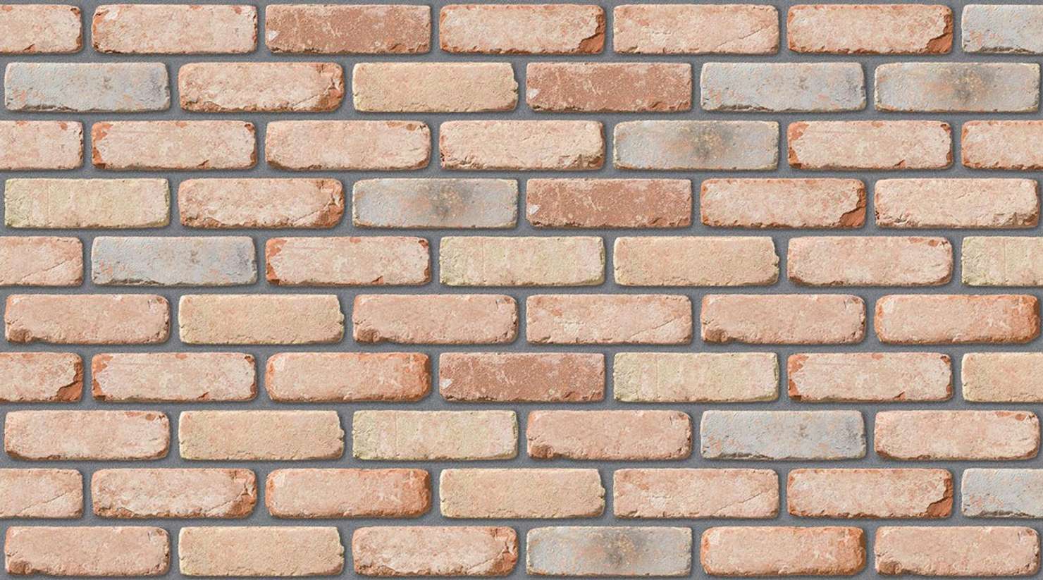 Retro Tiffany with Mid Grey mortar