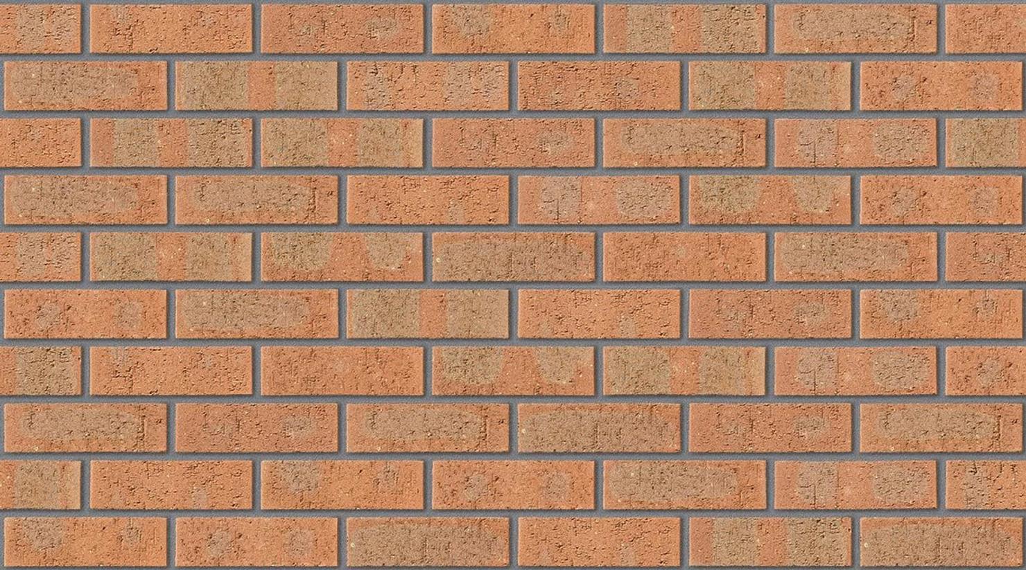 Old English Rose Rustic with Mid Grey mortar