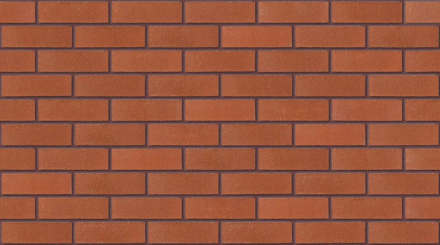 County Red Smooth with Brown Red mortar