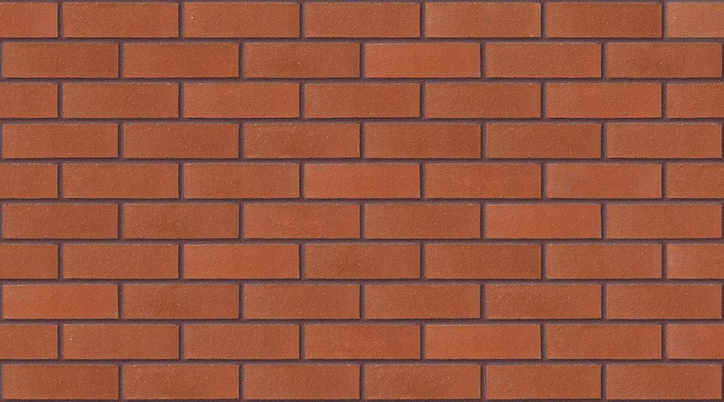 County Red Smooth with Brown Red mortar