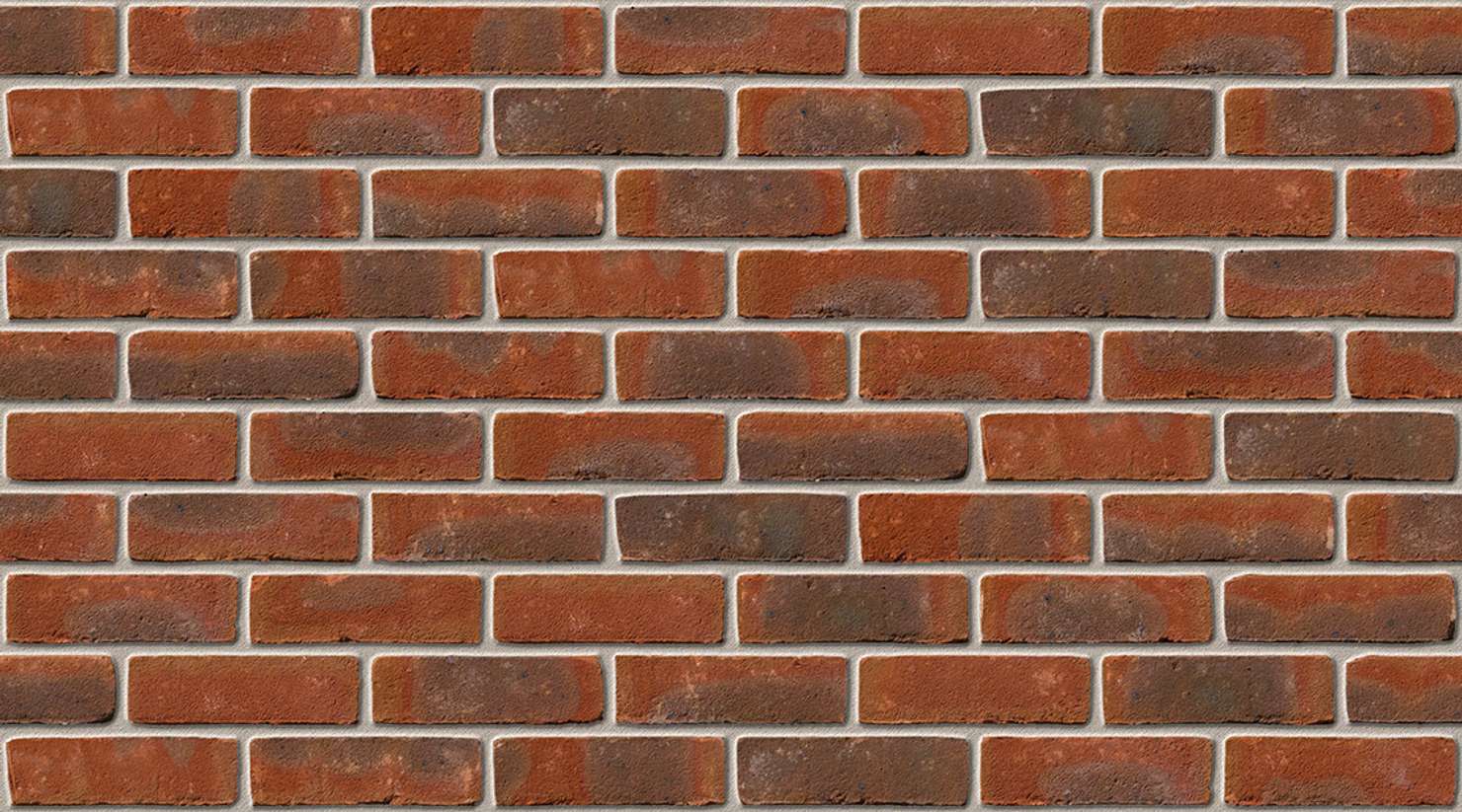 Chartham Red Multi with Ivory mortar