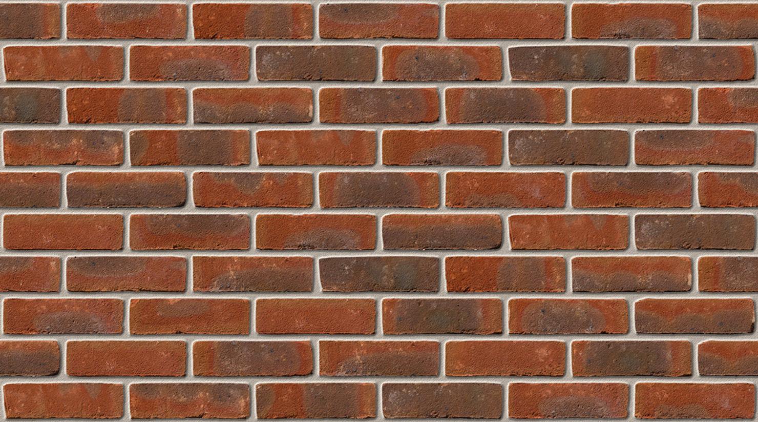 Chartham Red Multi with Ivory mortar