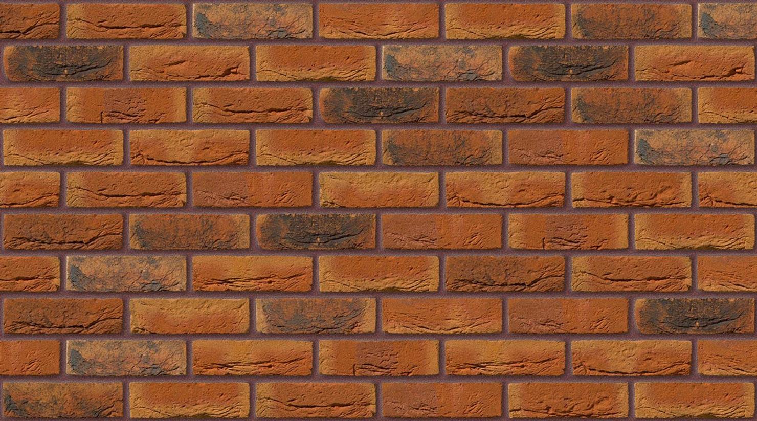 Viola Light with Brown Red mortar
