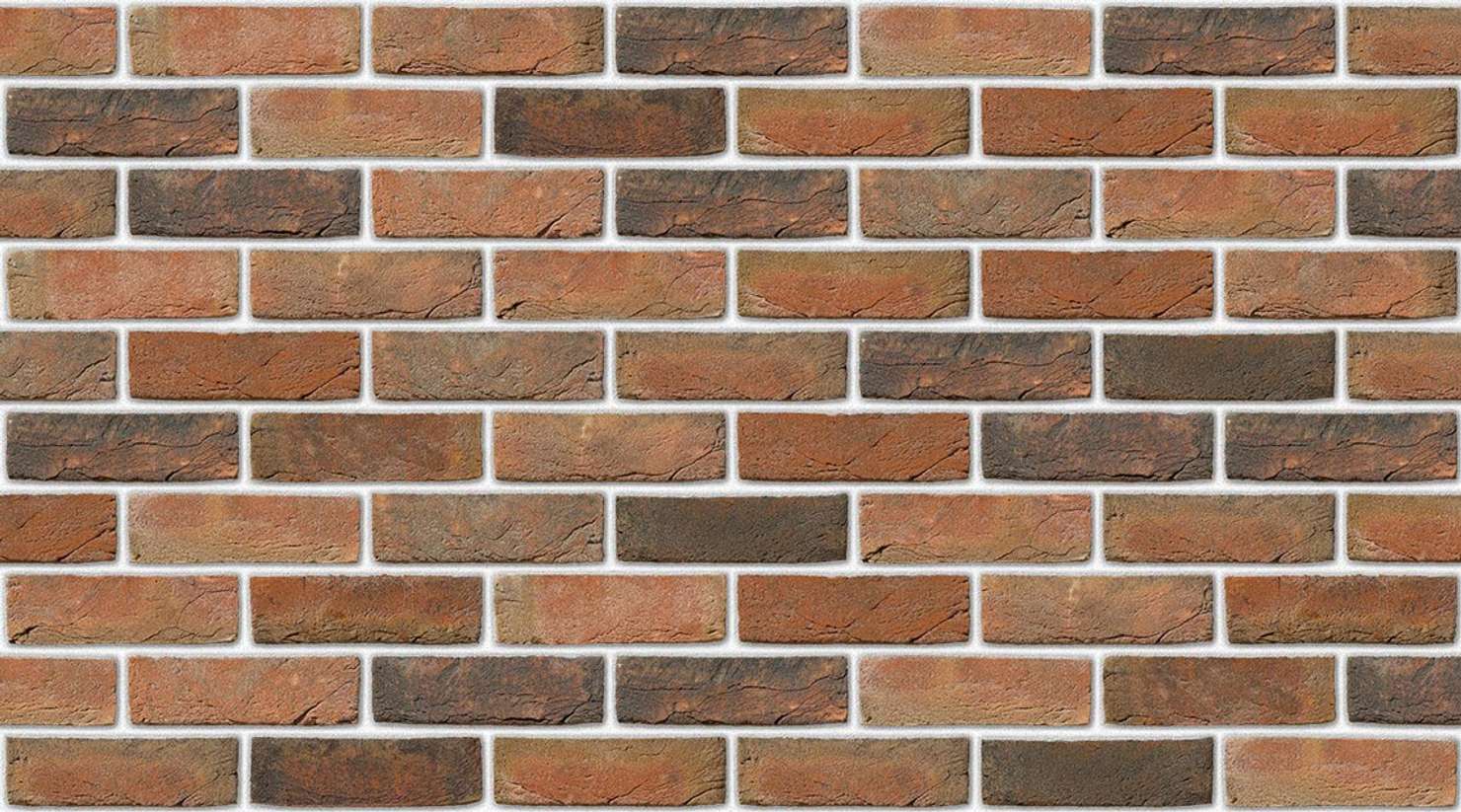 Amberley Red Multi with White mortar