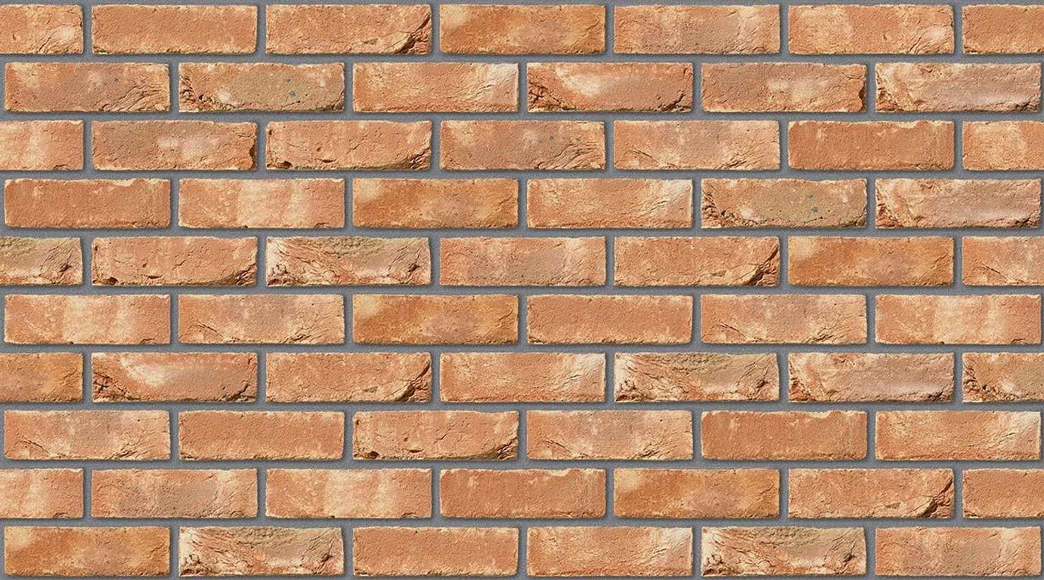 Kopper Red with Mid Grey mortar