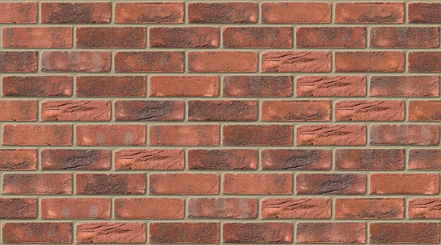 Westcroft Red Multi with Buff mortar