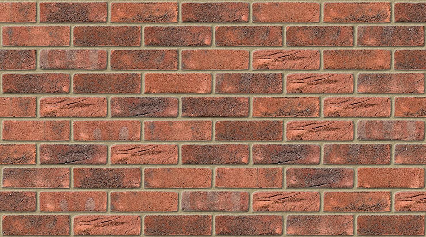 Westcroft Red Multi with Buff mortar