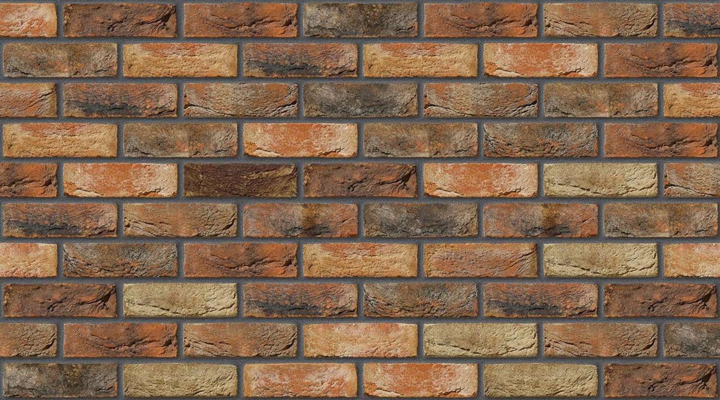 Topaz with Dark Grey mortar