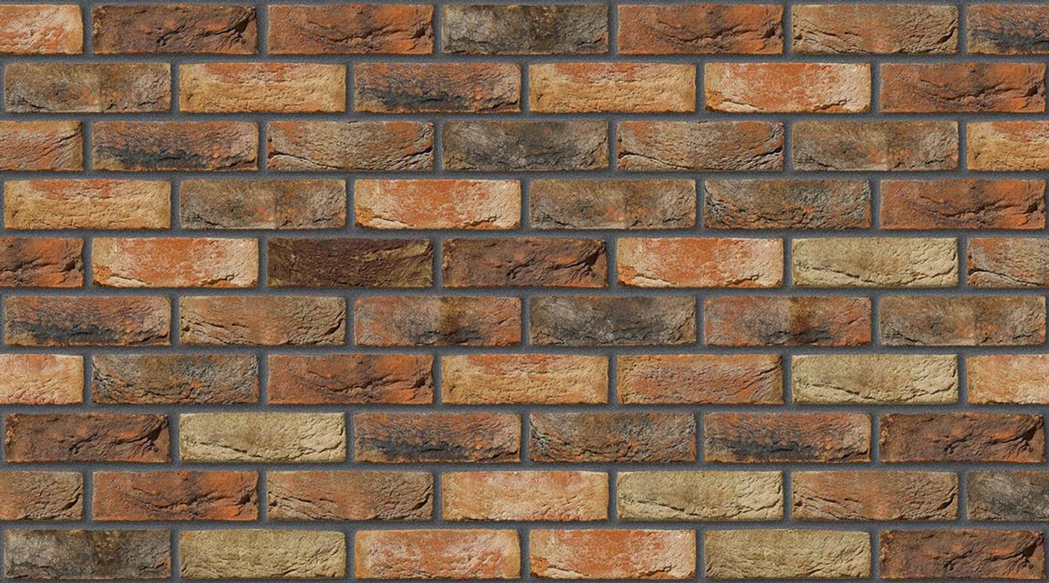 Topaz with Dark Grey mortar