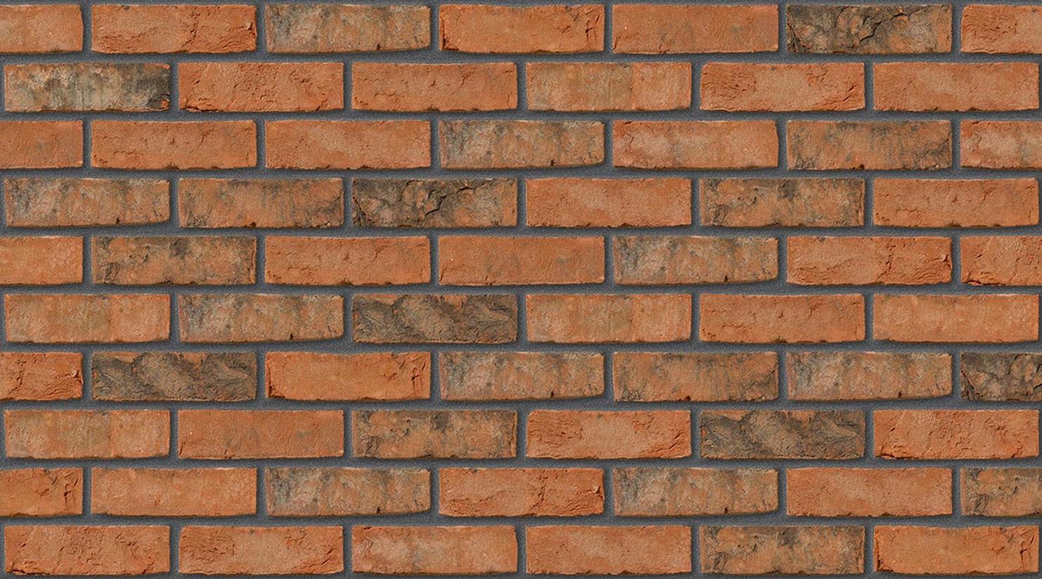 Washington Red Multi with Dark Grey mortar